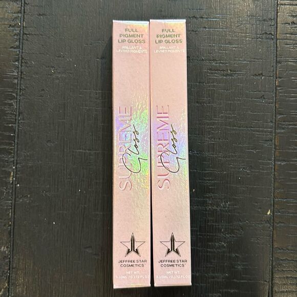 Jeffree Star Supreme Gloss Full Pigment Lip Gloss Gloss’d Paradise Balls Blue - Picture 2 of 9